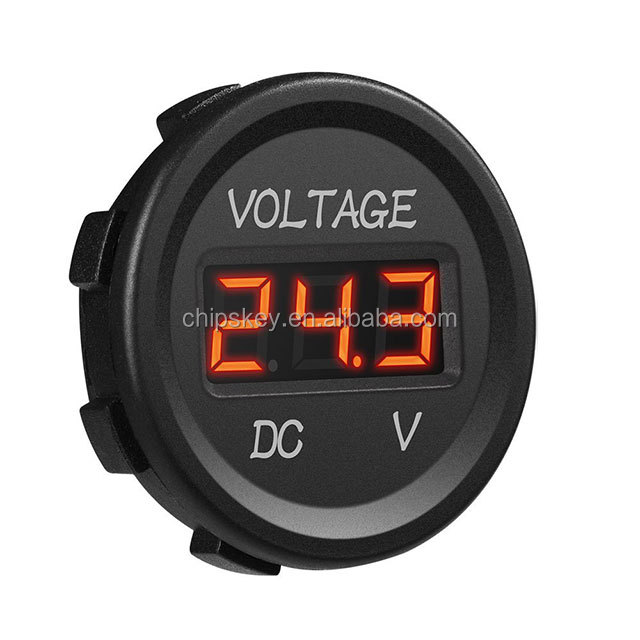 Voltmeter LED digital instrumentation modified DC 12v24V