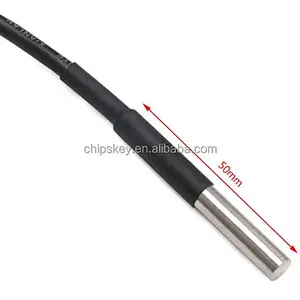 Stainless steel package a waterproof DS18B20 temperature probe temperature sensor 18B2