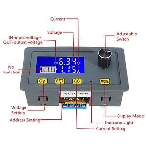 Adjustable 5A LCD Digital Step Down Power Supply 6V-32V to 0-32V
