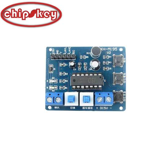 Chipskey XH-M195 10S ISD1820 recording module recording module onboard microphone voice module version