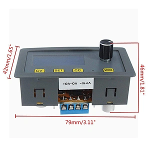 Adjustable 5A LCD Digital Step Down Power Supply 6V-32V to 0-32V