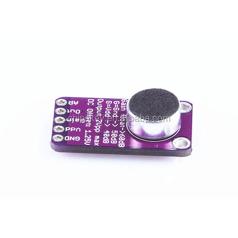 MAX9814 Electret MIC Microphone Amplifier Module Auto Gain Control