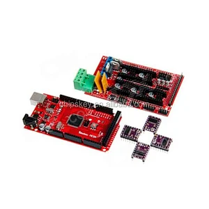 Reprap 3D Printer Full Set Kit Mega 2560 + RAMP 1.4 Extend Shield +4pcs DRV8825 Stepper Driver Set