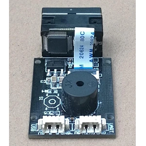 GM65 1D 2D Barcode Reading Board QR Code Scanner Reader Module USB URAT DIY Electronic Kit with Cable Connector CMOS