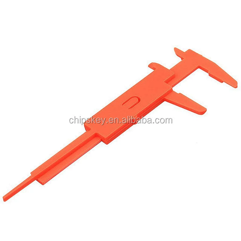 Plastic measuring tool 0-80mm vernier caliper