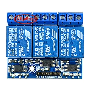 12V 3 Channel Relay Module With optocoupler