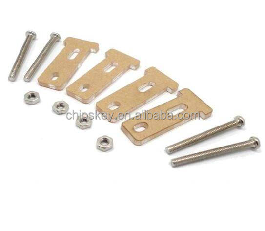 TT gear motor bracket type T head with M3*30 screw nut smart car chassis acrylic plate