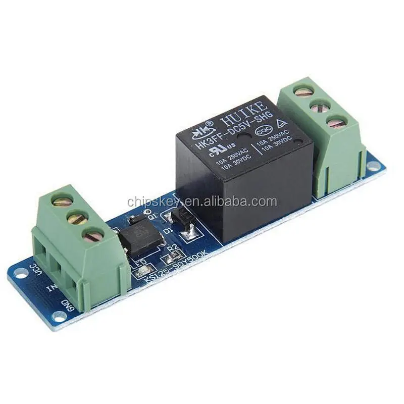 5V relay isolation control panel, low voltage control of high voltage relay module control