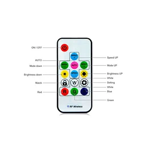 24 Key Dc 12V Ir Remote Controller Wireless For Rgb Smd Led Light Strip