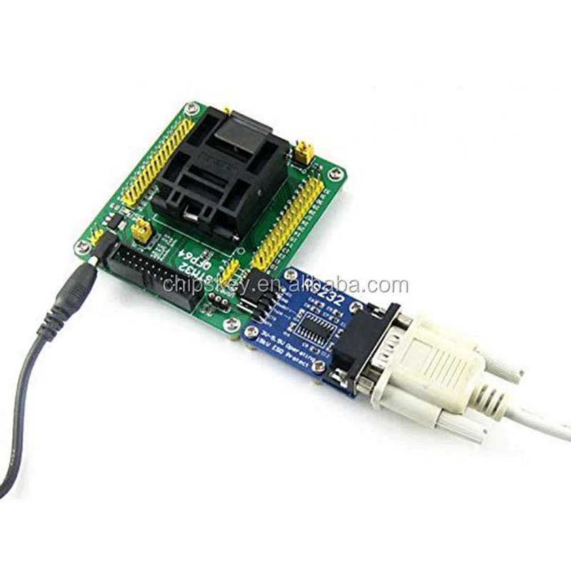 STM32-QFP64, Programmer Adapter