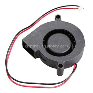 Black Brushless DC Cooling Blower Fan 5015S 5V 0.1-0.3A 50x15mm