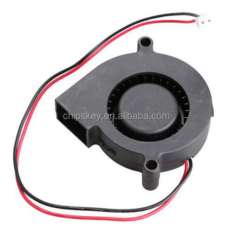 Black Brushless DC Cooling Blower Fan 5015S 5V 0.1-0.3A 50x15mm