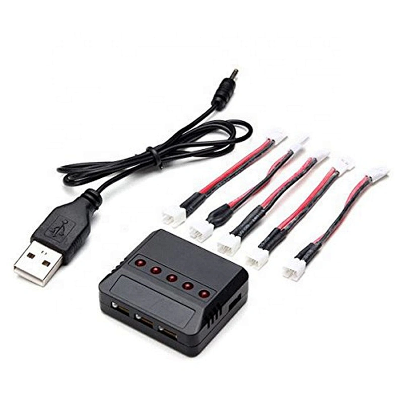 3.7V lithium battery balance charger 1 charge 4 1S H107D