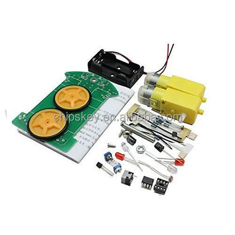 Intelligent tracking car kit / D2-1 inspection line car parts electronic production DIY (It is Accessories ,not assemblyed)