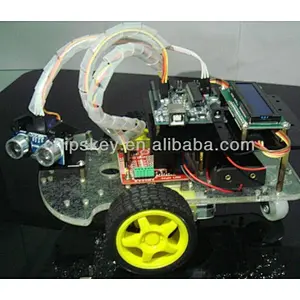 DIY Remote Control Ultrasonic Ranging Car For Arduinos