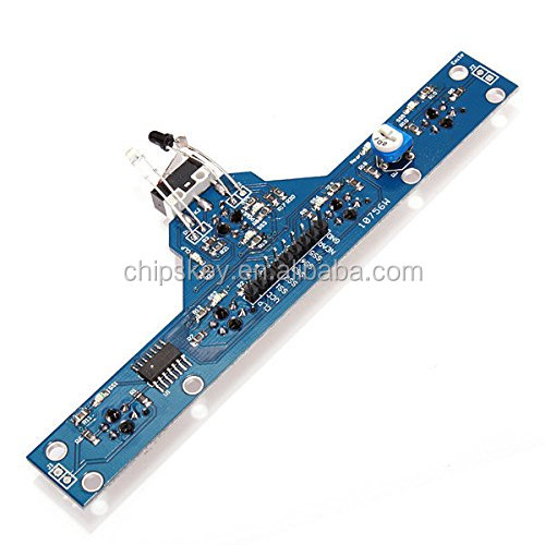 5 Channel Tracking Sensor Module Board Trace Module Infrared Detection TCRT5000