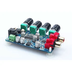 LM1036 + NE5532 Tone Plate With Preamp Tone Board