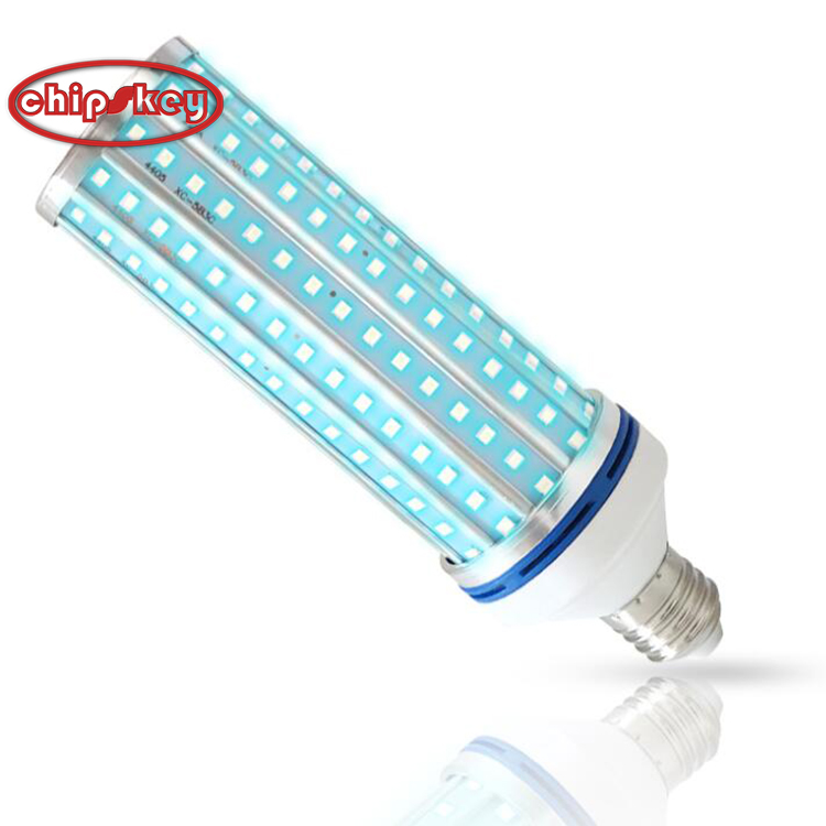 60W UVC Sterilizer Mite E27 Eliminator Ultraviolet,LED Ozone Generator Disinfaction Bulb Indoor