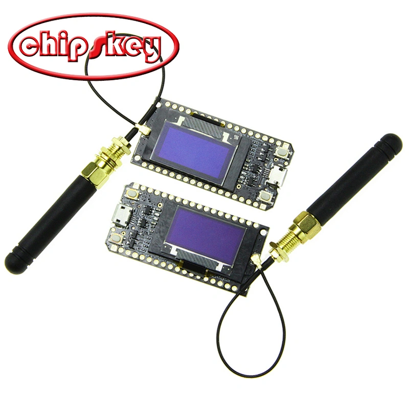 915mHz TTGO LORA32 915mHz ESP32 0.96 inch OLED blue screen Wireless WIFI with cable