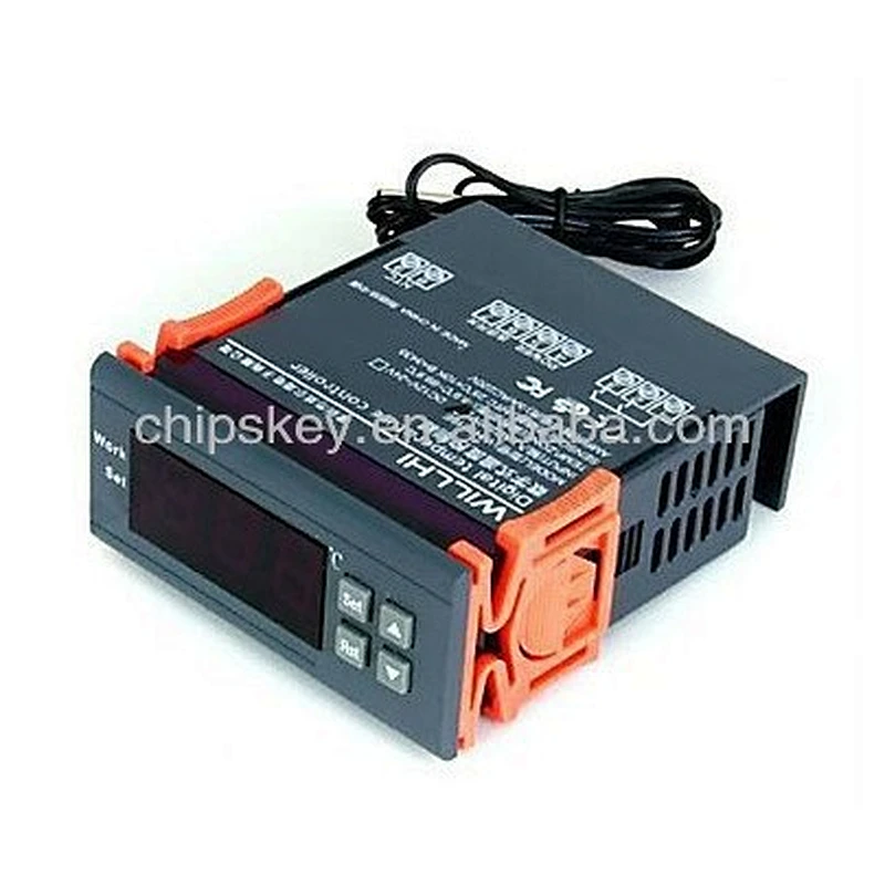 12V/24V/110V/220V LCD Digital Thermostat Temperature Controller Switch WH7016X delay shutdown functions