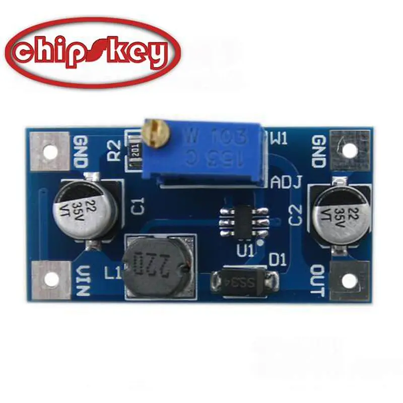 Chipskey Micro Boost Module SX1308 Boost DC-DC Input 2-24 Output 3-28 Peak 2A XH-M415