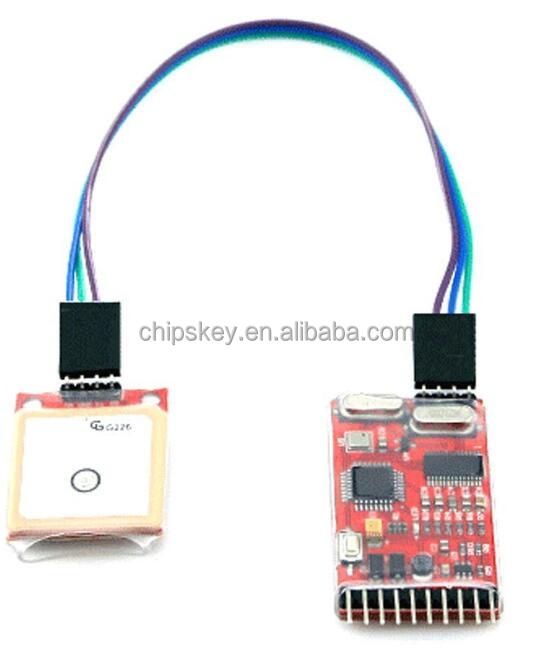 OSD Module Image Overlay + GPS System with Amplified Passive Antenna Siginal 3db