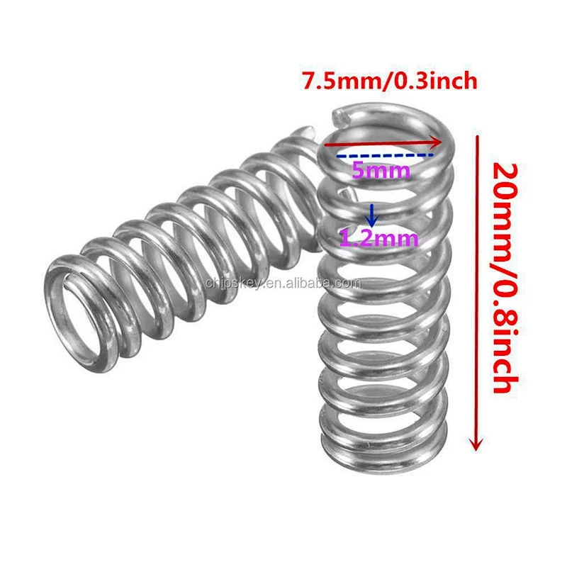Belt locking spring torsion spring For 3D Printer