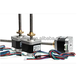 3D Printer Trapezoidal screw motor T8*8 T-type ladder stepper motor screw 300MM