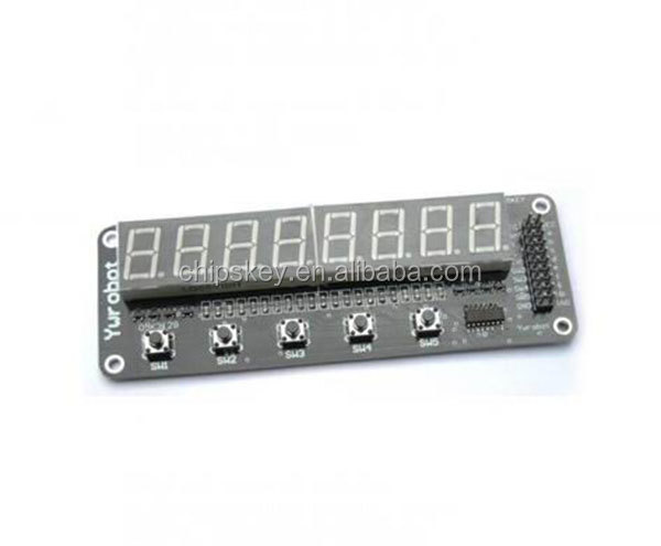 8xSeven-Segment Displays Module expansion board support AVR/51/PIC For MCU development board