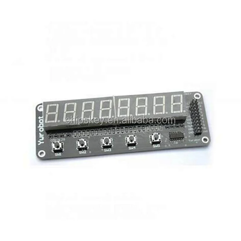 8xSeven-Segment Displays Module expansion board support AVR/51/PIC For MCU development board