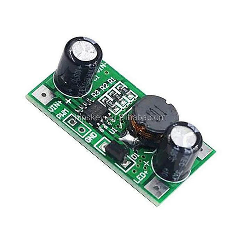3W/2W LED drive 700mA PWM dimming input 5-35V DC-DC constant current module