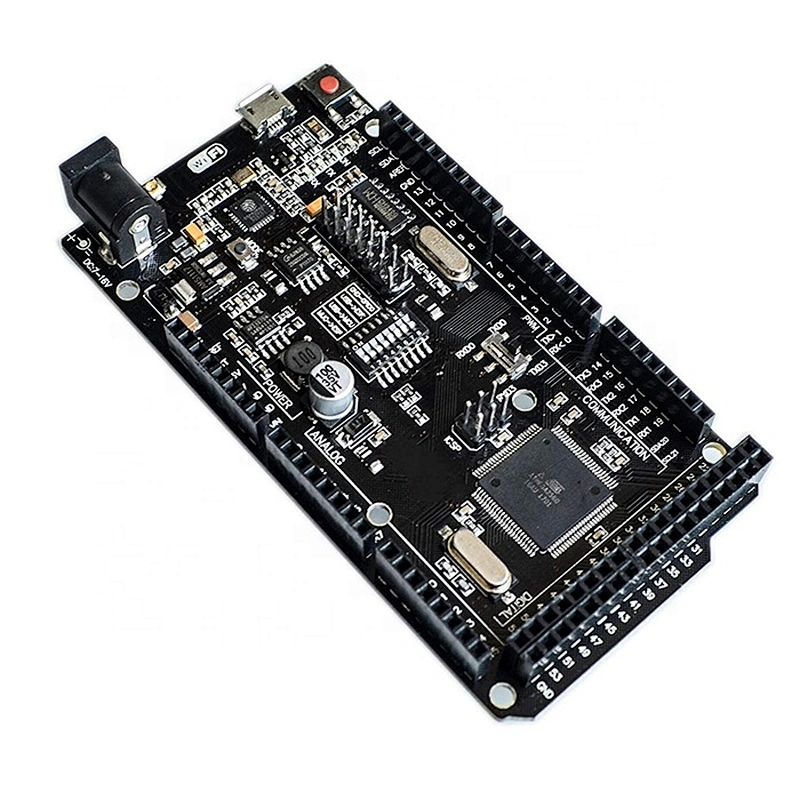WEMOS Mega +WiFi R3 ATmega2560+ESP8266 (32Mb memory), USB-TTL CH340G. Compatible for Mega, NodeMCU, WeMos ESP8266