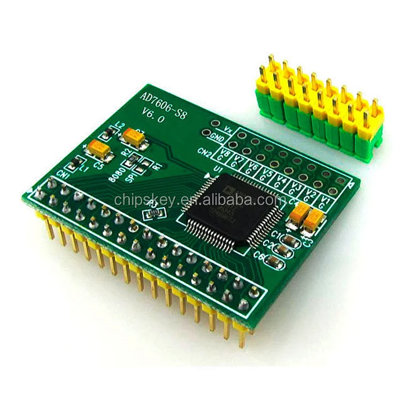 16Bits ADC 8CH Synchronization AD7606 DATA Acquisition Module 200Ksps