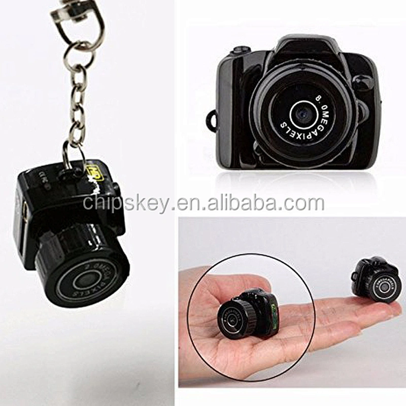 smallest Mini Digital DSLR DV Video Recorder Camera Web Cam DVR Camcorder HD 1280x720 Y2000 With 4GB TF Card