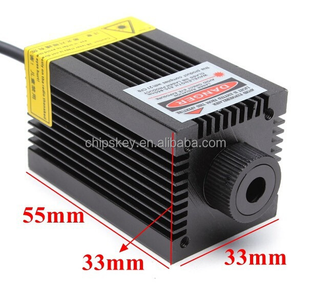 405nm 300mW Violet Dot Laser Module With Holder For DIY Laser Engraver