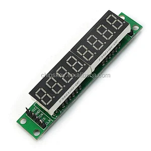 MAX7219 8-Digit Digital Tube Display Module 3.3V 5V DC