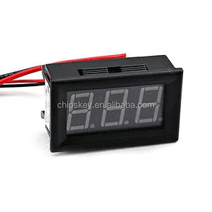 Ammeter (0-100A) the ammeter head, powered 4-30V with shunt