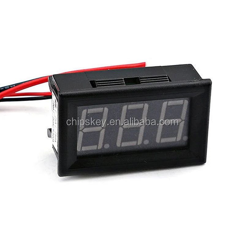 Ammeter (0-100A) the ammeter head, powered 4-30V with shunt