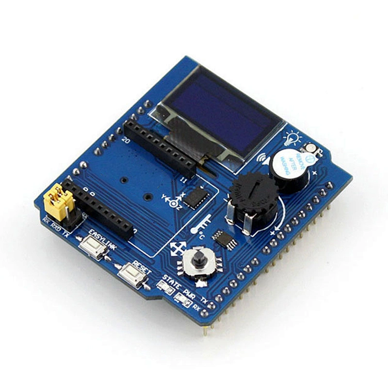 Accessory Shield Development Prototype Expansion with Joystick Adjustable Potentiometer Buzzer Temperature Sensor Interfac