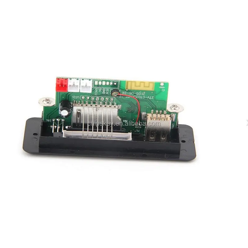 Super digital lossless WAV audio decoder board MP3 decoder player FM radio 6-12V