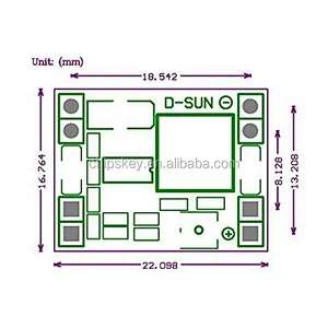 DC-DC 3A Intelligent Adjustable step-down module
