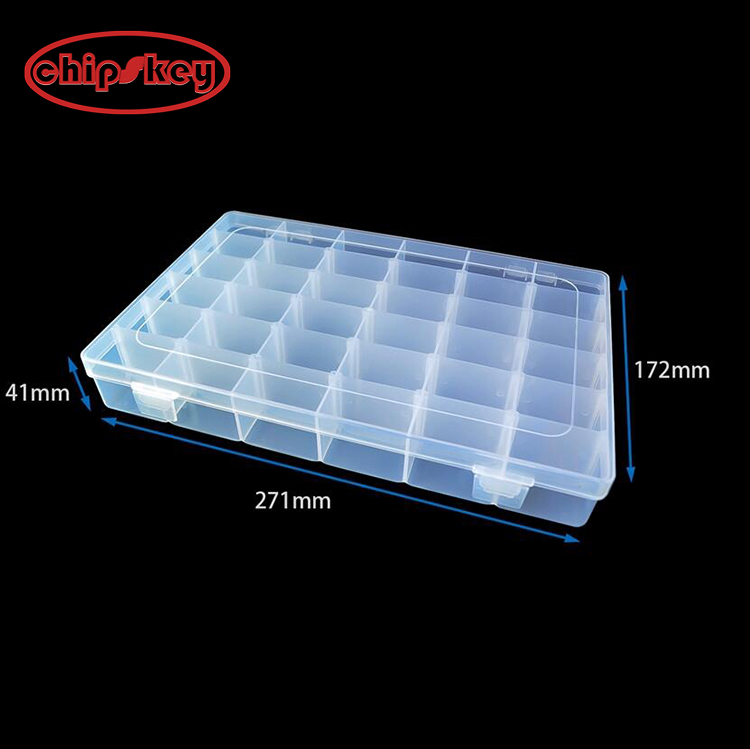 271*172*41mm Plastic Box 36 small boxes