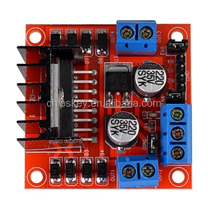 L298N Dual H-Bridge Motor Driver Module for Stepper Control Smart car Robot Power