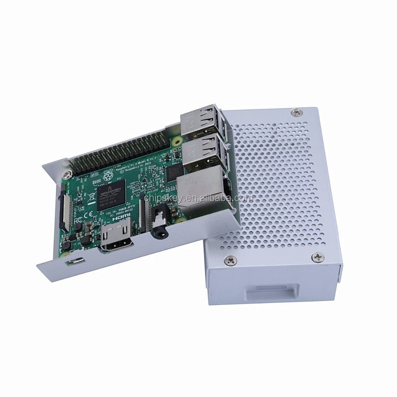 Raspberry Pi 3 Aluminum Alloy Case Heat Protection Shell