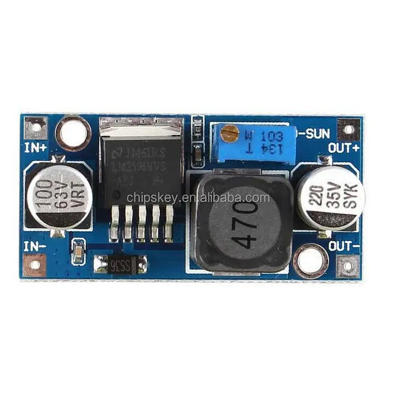 48V Step-down Module DC~DC 4.5~60V Switching Power Supply - Blue