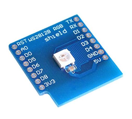 WS2812B RGB SHIELD for  WeMos D1 mini