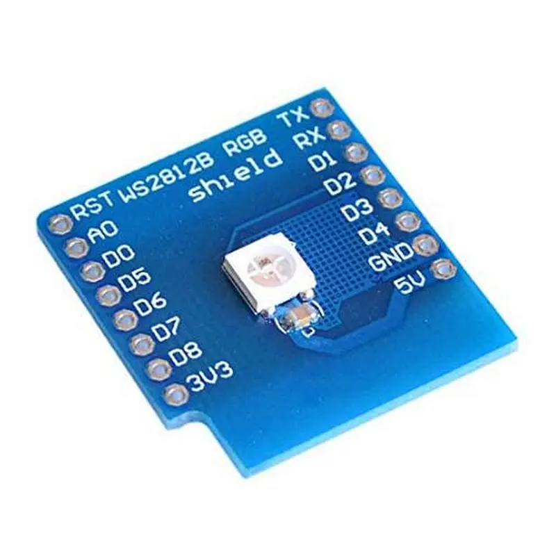 WS2812B RGB SHIELD for  WeMos D1 mini