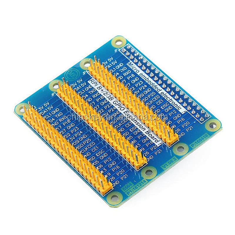 Raspberry Pi 3,Pi 2,Pi Model B+ GPIO Expansion Extension Board ,One Row to Be three Rows GPIO