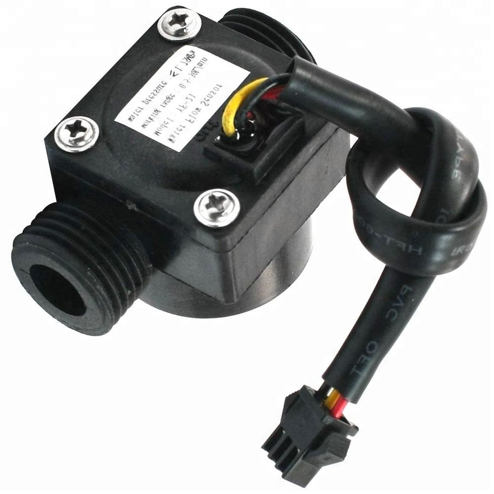 YF-G21 G1/2 DN15 4 Lines With Temperature Sensor Water Flow Sensor