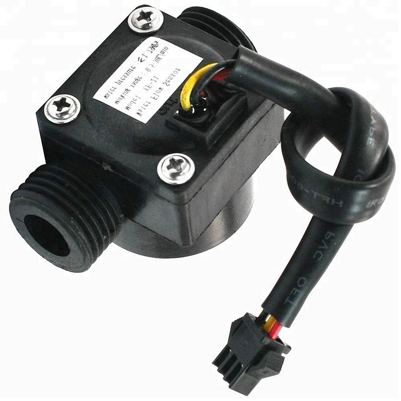 YF-G21 G1/2 DN15 4 Lines With Temperature Sensor Water Flow Sensor